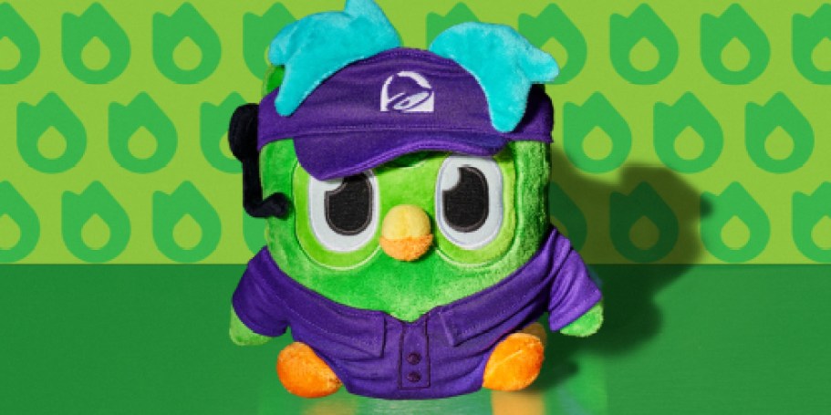 Taco Bell Is Giving Away FREE Duolingo Plushies on 10/6