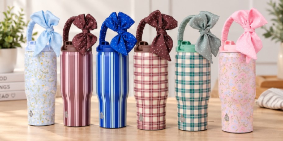 How Cute Is This New TAL Water Bottle w/ Scarf Bow?! (+ Under $15 at Walmart!)