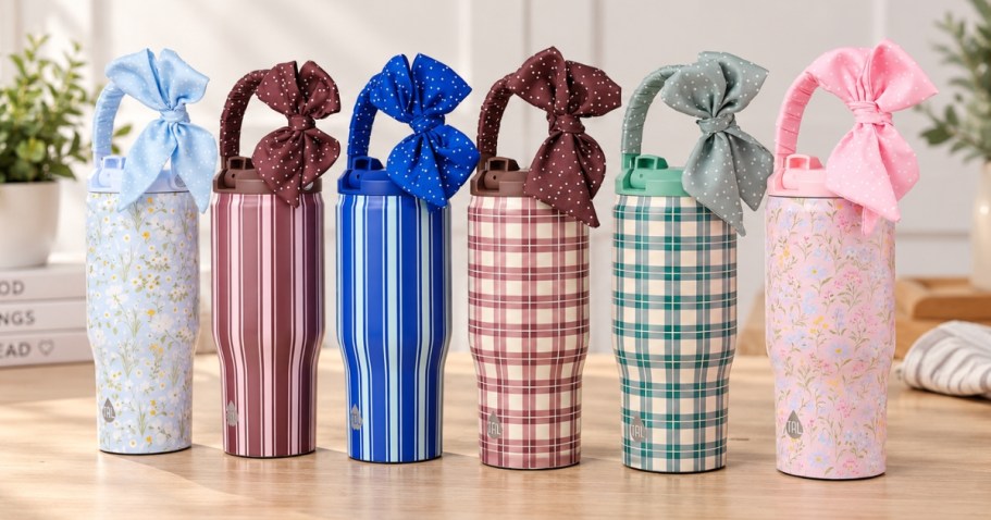 How Cute Is This New TAL Water Bottle w/ Scarf Bow?! (+ Under $15 at Walmart!)