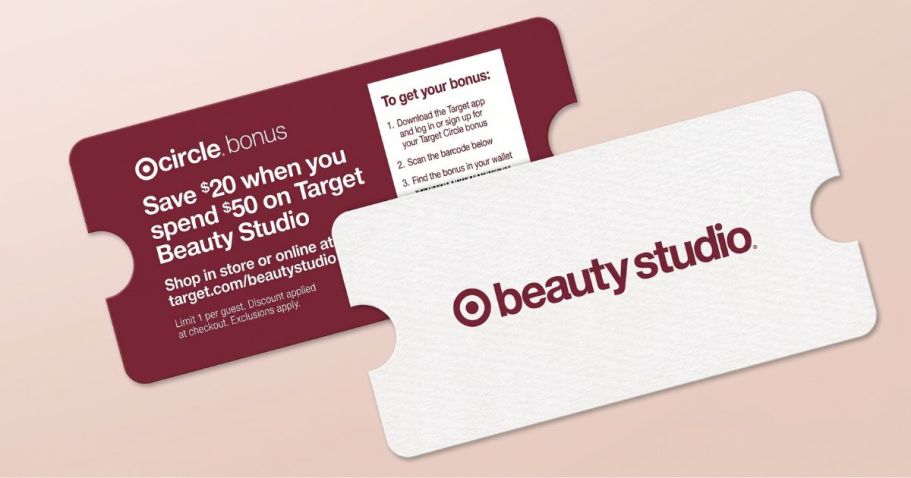 Target Store Event 9/26: $20 Off $50 Beauty Studio Purchase for 1st 100 Circle Members