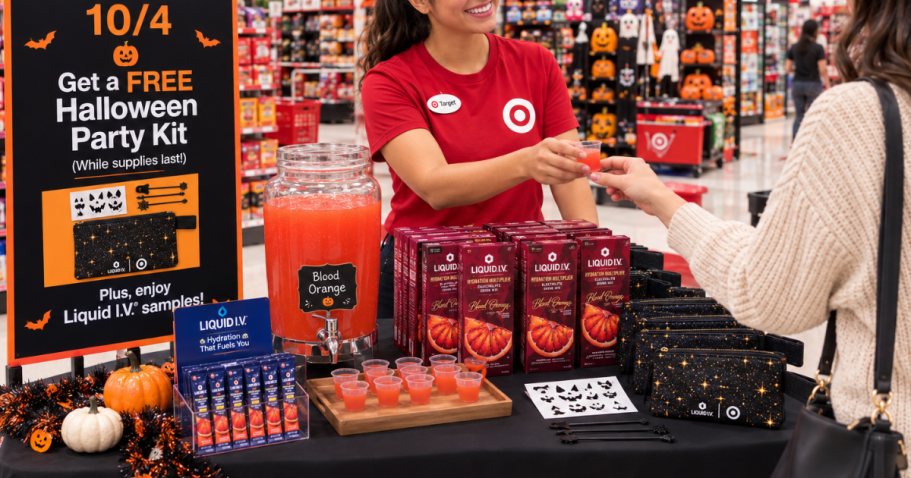 Target Is Giving Away FREE Halloween Party Punch Kits In-Store on 10/4!