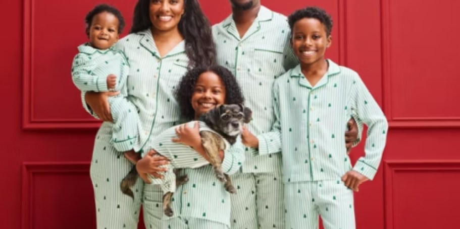 Shop Target’s New Matching Christmas Family Pajamas from $10!