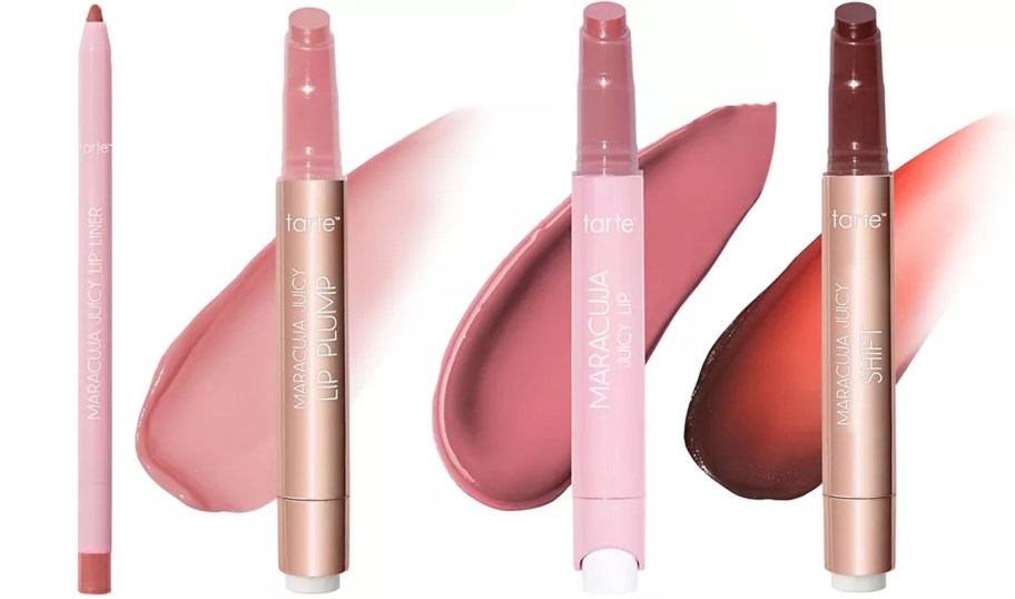 4 tarte lip glosses 