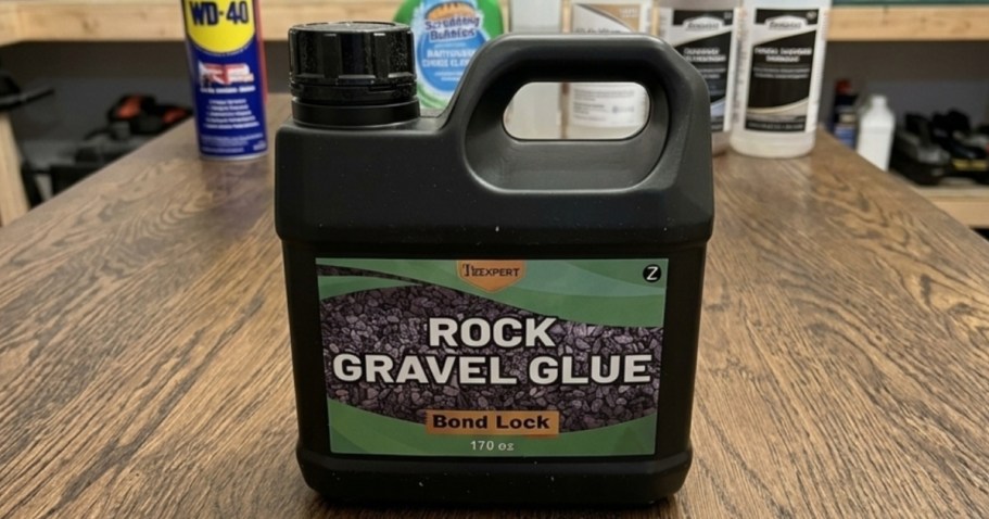 Rock & Mulch Landscaping Glue Just $18 Shipped on Amazon (Reg. $60)
