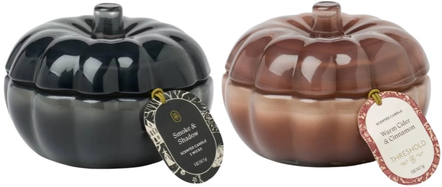 threshold pumpkin jar candles