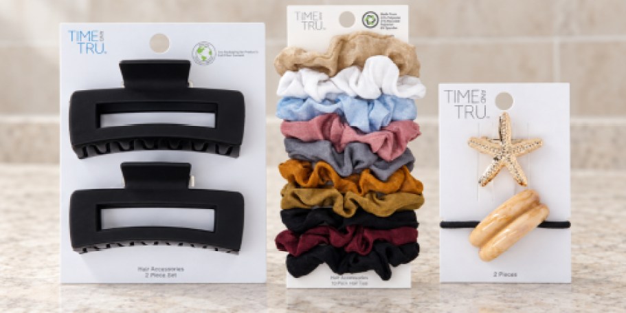 Walmart Time and Tru Hair Accessories from Just $1.35