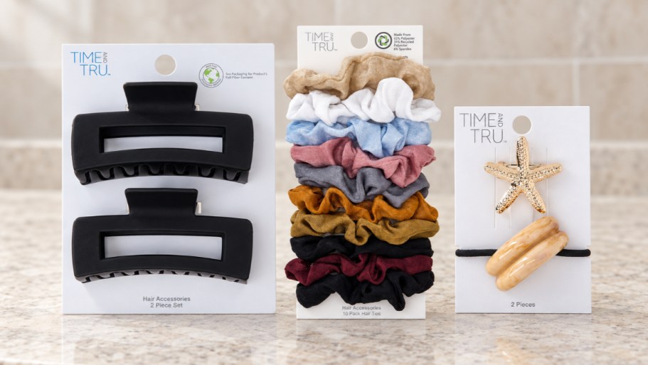 Walmart Time and Tru Hair Accessories from Just $1.35
