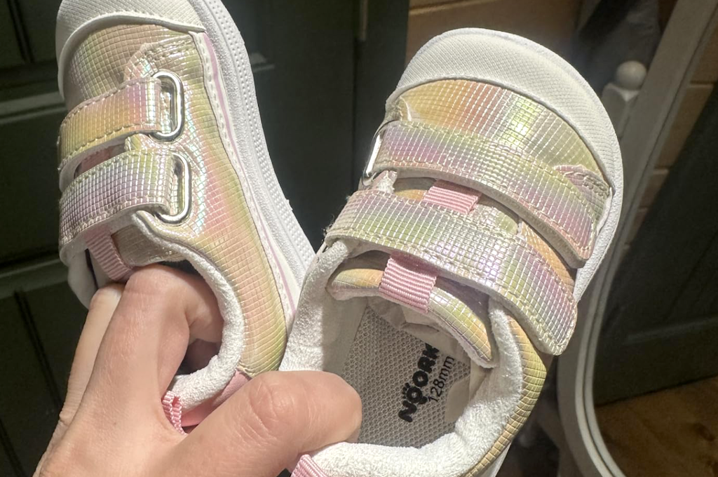 Toddler Girls Glitter Sneakers Just $9.99 on Amazon (Reg. $20)