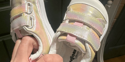 Toddler Girls Glitter Sneakers Just $9.99 on Amazon (Reg. $20)