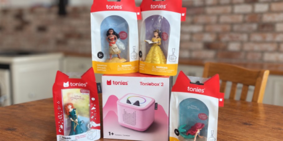 Get a Toniebox + FOUR Characters for Only $119.99 Shipped on Amazon