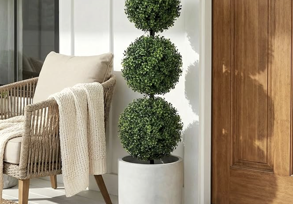 Nearly Natural Artificial Topiary Just $32.99 Shipped for Prime Members (Reg. $77)