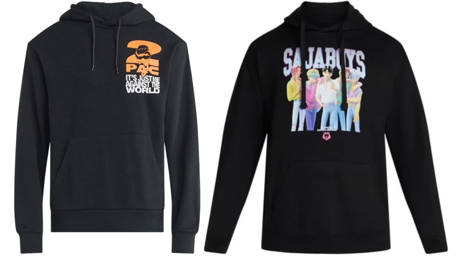 Tupac and Saja Boys mens hoodies