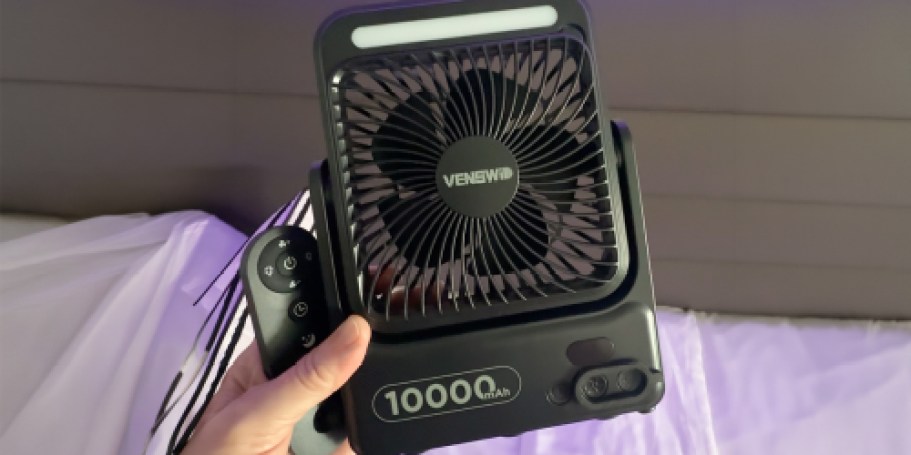 Magnetic Portable Fan Only $19.99 Shipped on Amazon (Reg. $40) | Great for Cruises