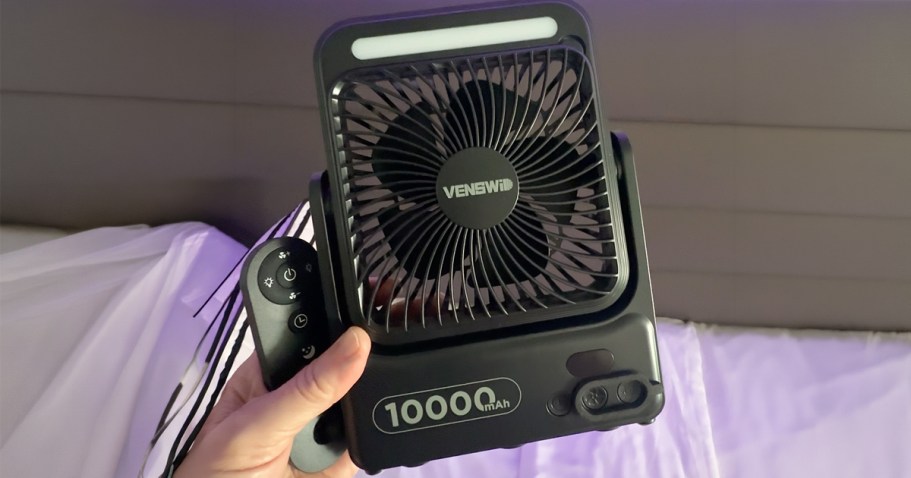 Magnetic Portable Fan Only $19.99 Shipped on Amazon (Reg. $40) | Great for Cruises