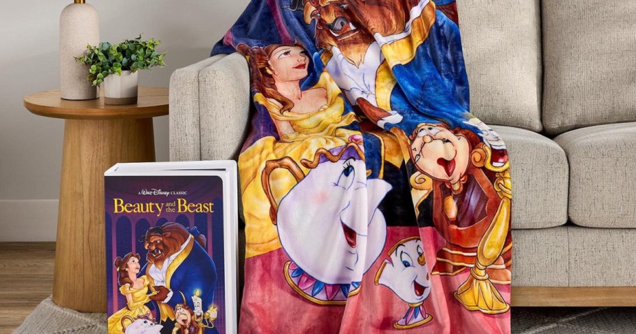 Disney Movie Throw Blanket w/ VHS Gift Box Just $19.98 on SamsClub.com (May Sell Out)