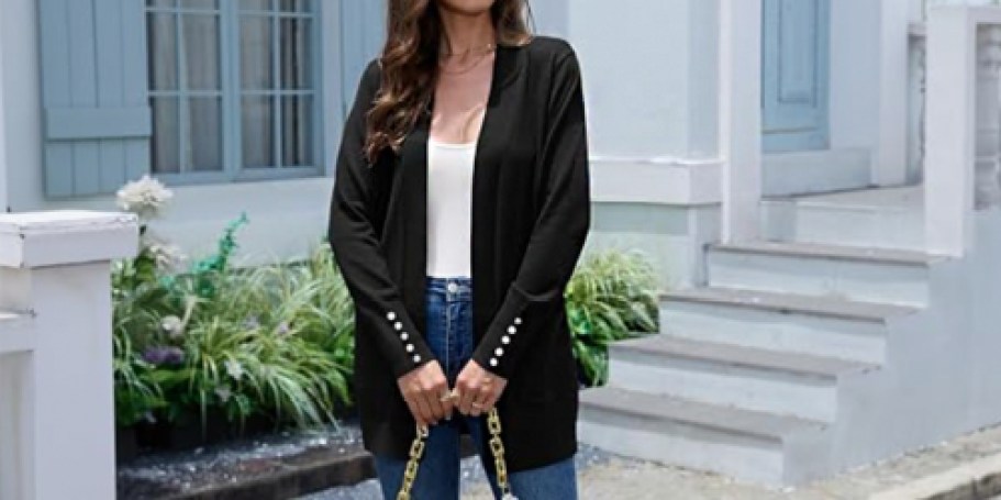 Women’s Cardigans Only $9.99 on Amazon (Reg. $27)