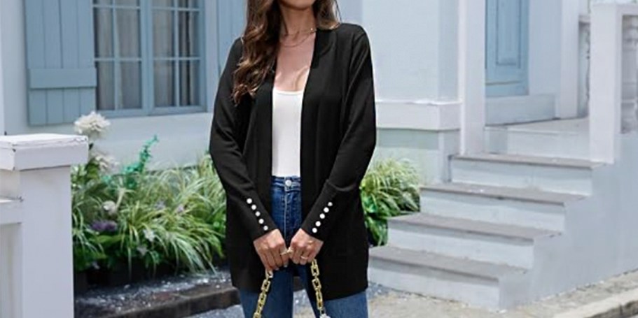 Women’s Cardigans Only $9.99 on Amazon (Reg. $27)