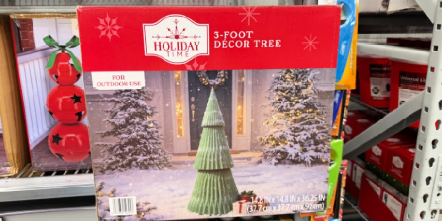 NEW Blow Mold Honeycomb Christmas Trees on Walmart.com