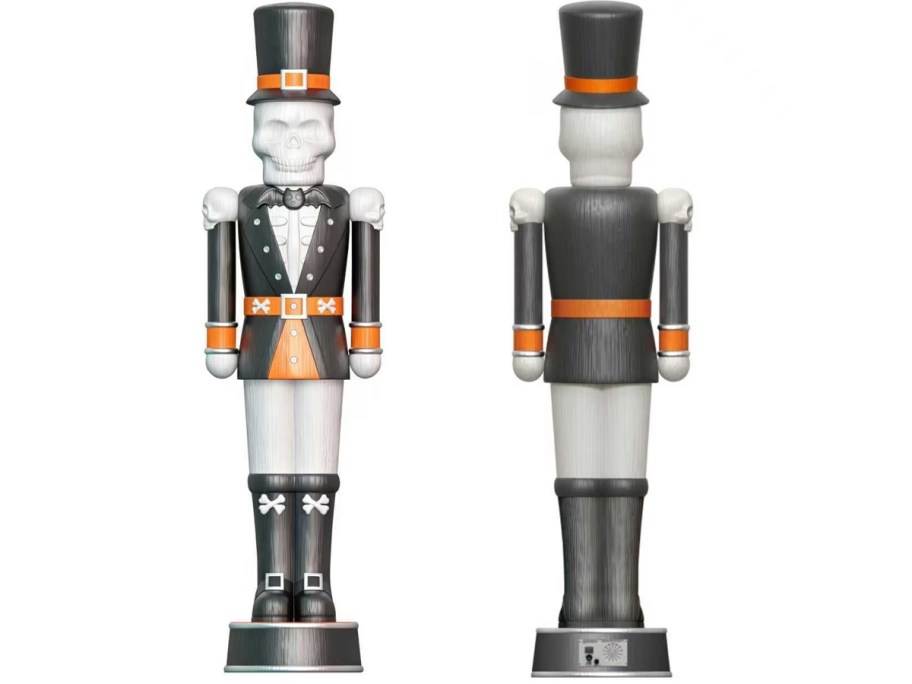 skeleton blow mold front and back 
