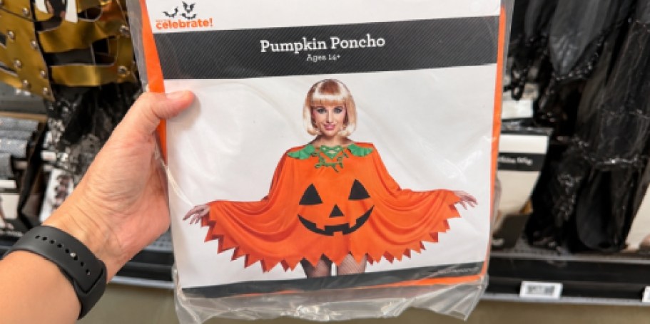 Walmart Poncho-Style Halloween Costumes from $7.88