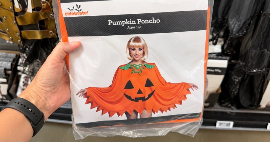 Walmart Poncho-Style Halloween Costumes from $7.88
