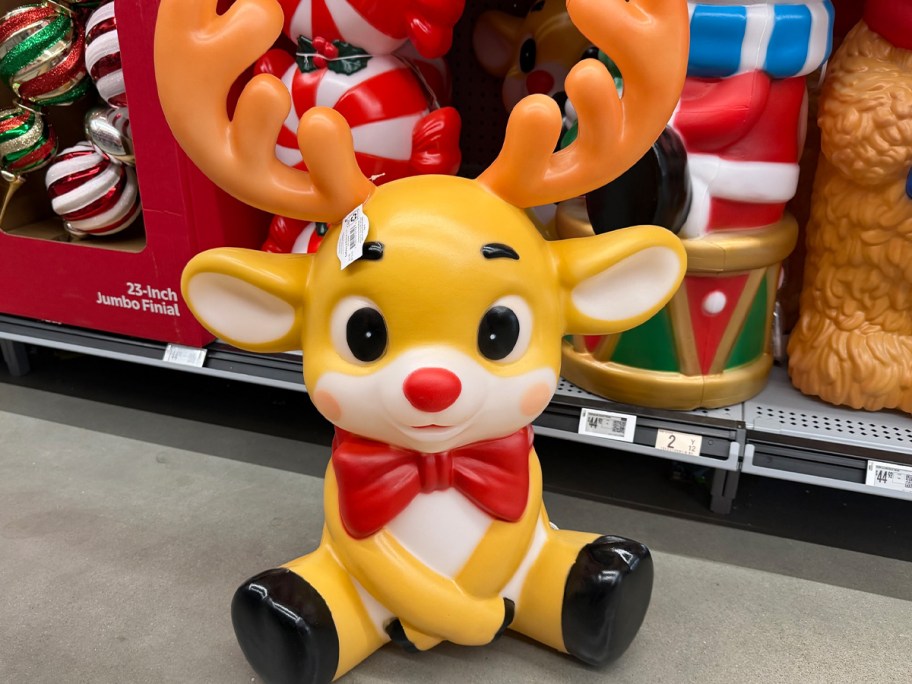 reindeer blow mold 