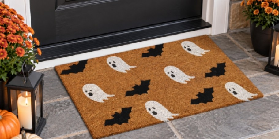 Walmart Halloween Doormats Just $9.97 | Ghosts, Pumpkins & More!