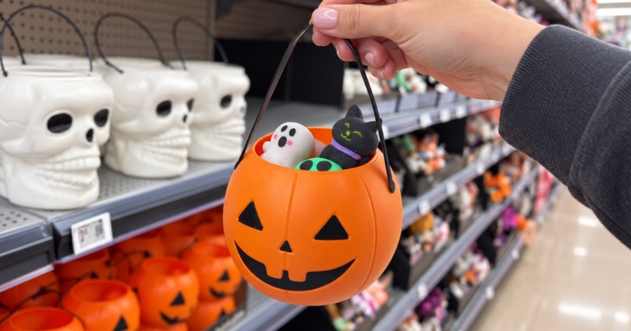 Halloween Pail w/ 18 Mini Squishy Favors Just $4.52 on Walmart.com
