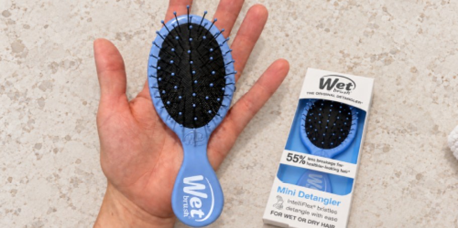 BOGO Wet Brushes on Amazon  = TWO Mini Detanglers Just $5 Shipped