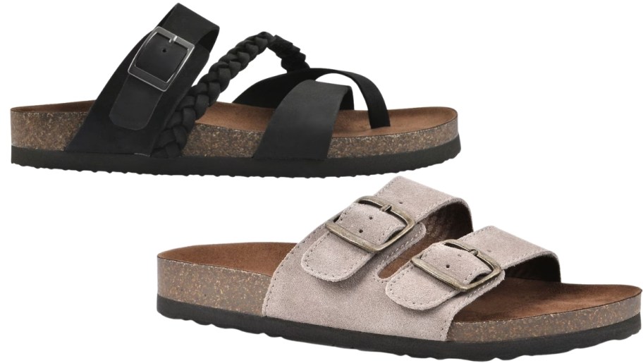 mountain footbed sandals at sams club