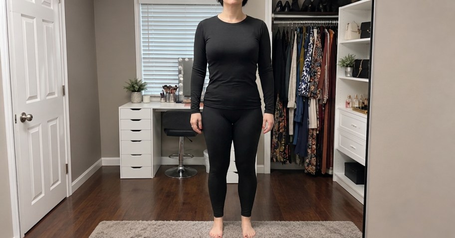 Women’s Thermal Underwear Set Only $6.74 on Amazon (Reg. $15)