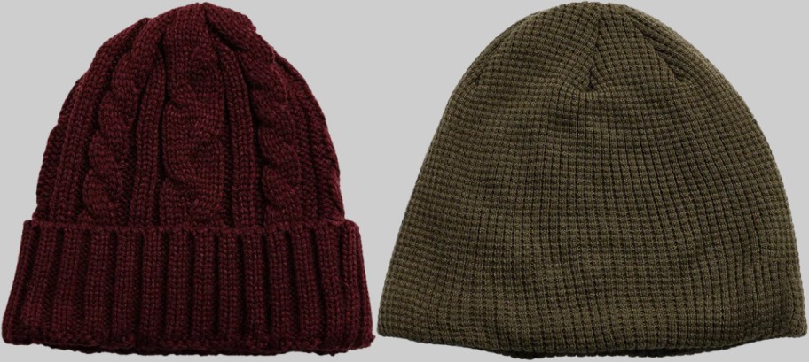 two beanies