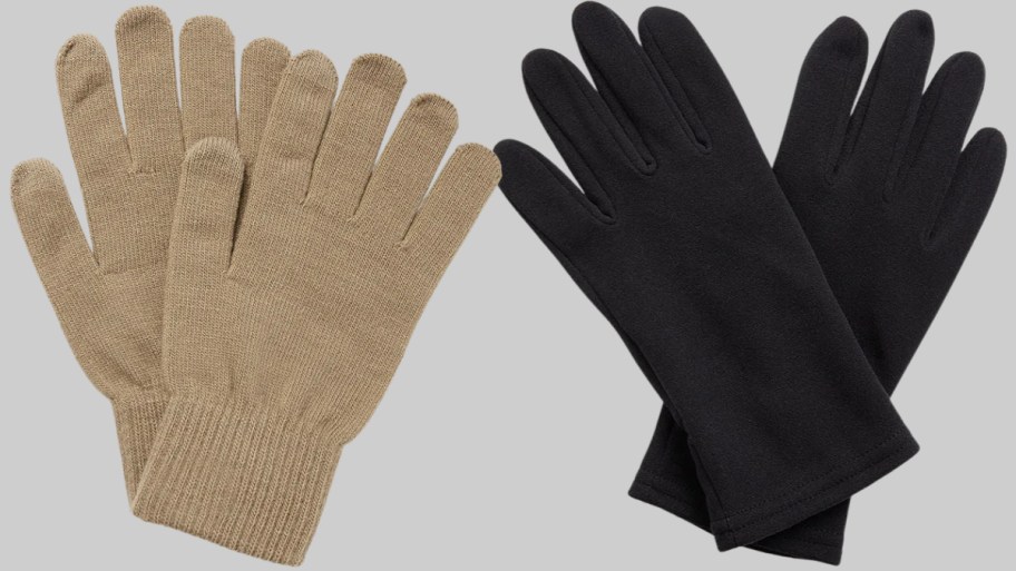two pair of gloves