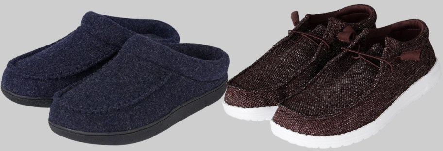 2 pair of mens shoes