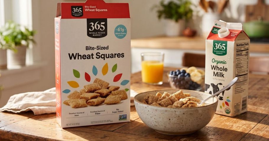 365 by Whole Foods Market Frosted Wheat Cereal 16oz Just $2 Shipped on Amazon