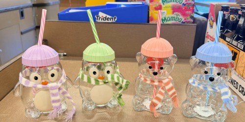 Run to ALDI! $4.99 Holiday Glass Sippers Now Available