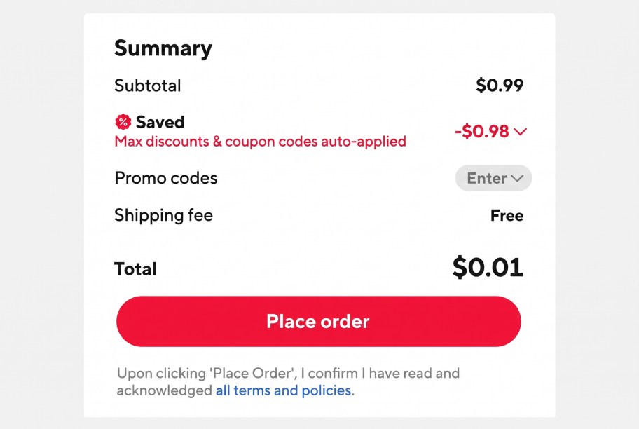 AliExpress screenshot