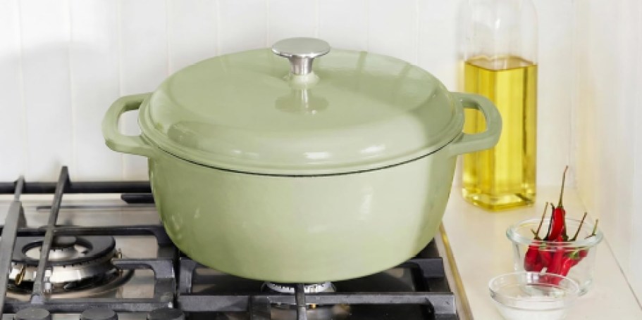 Amazon Basics Dutch Oven Only $19 (Reg. $32)