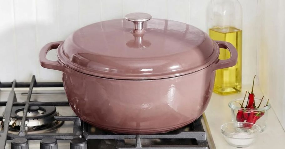 Amazon Basics Dutch Oven Only $30 Shipped (Reg. $60)