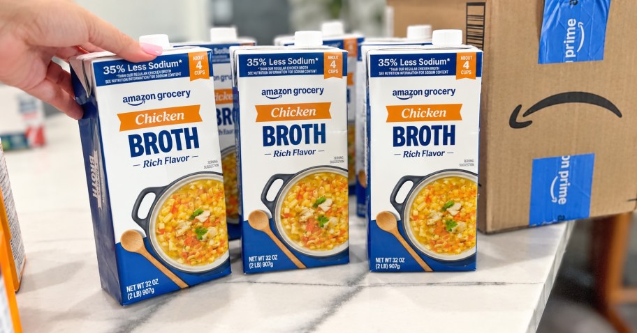 Amazon Grocery 32oz Broth Just 95¢ Shipped
