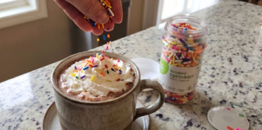 Amazon Grocery Rainbow Sprinkles Only 94¢ Shipped