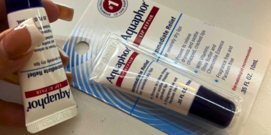 GO! Aquaphor Lip Repair 2-Pack Just $4.98 Shipped on Amazon