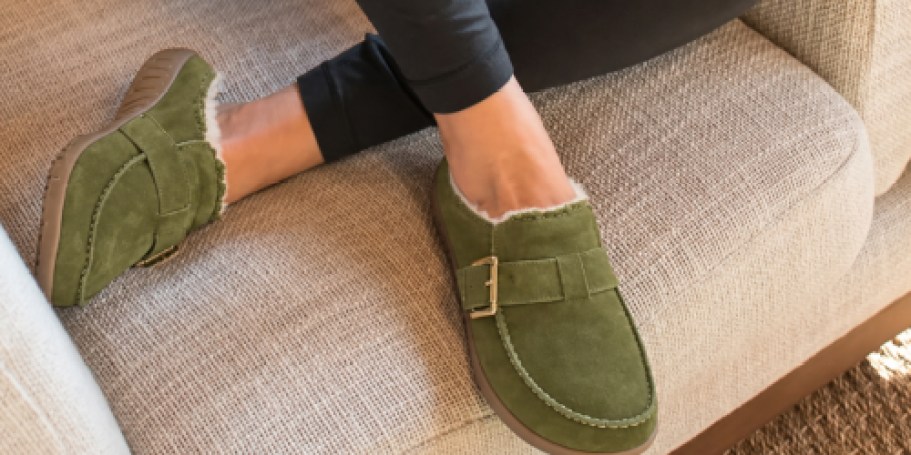 Orthotic Faux Fur Mules Just $37.98 Shipped for New QVC Shoppers (Reg. $77)