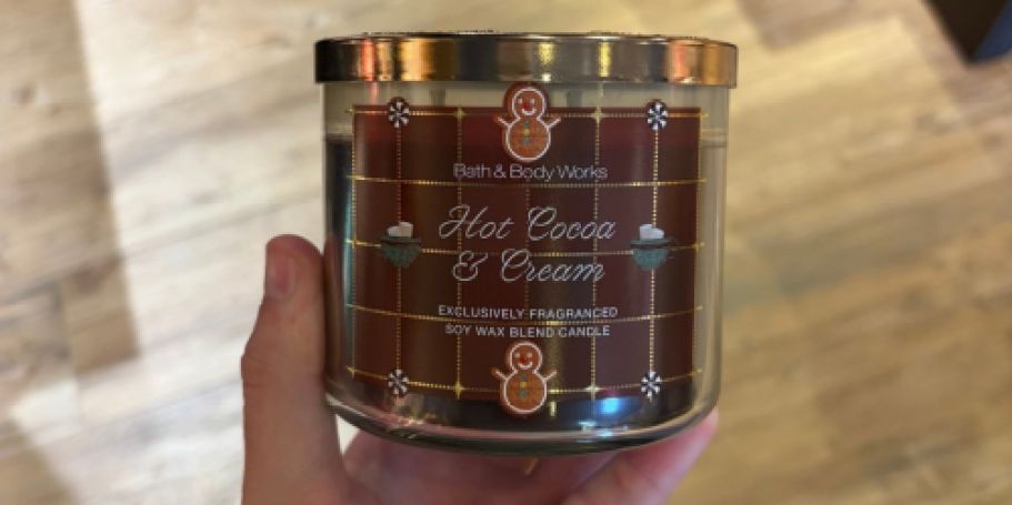 Bath & Body Works 3-Wick Candles Only $10.95 (Reg. $25)