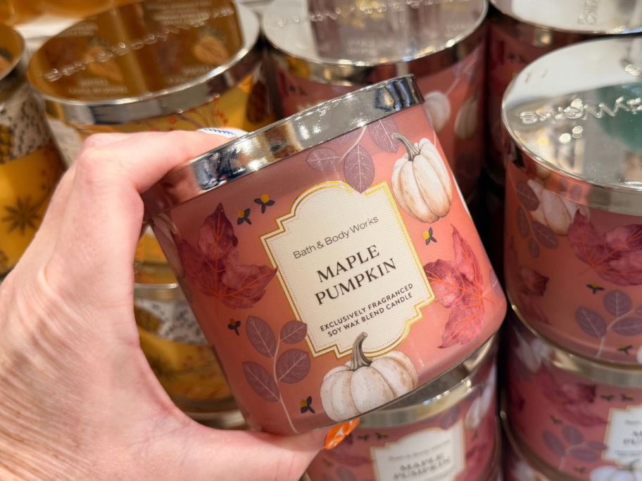 Bath & Body Works Maple Pumpkin Candle 