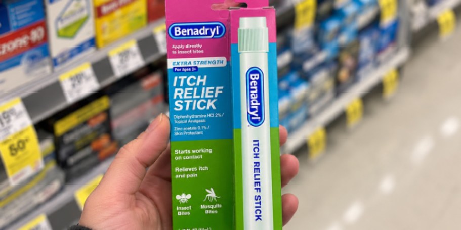 Price Drop: Benadryl Itch Relief Stick Just $1.32 Shipped on Amazon