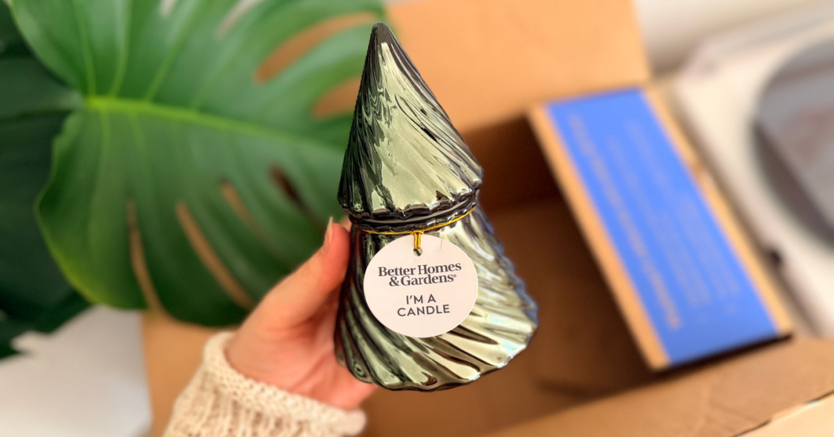 These NEW Better Homes & Gardens Christmas Tree Candles Are Selling Out!