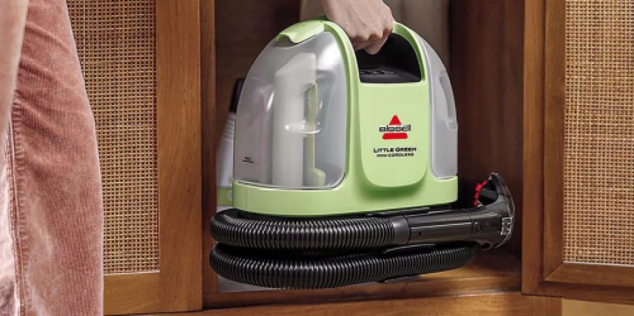 Bissell Cordless Little Green Mini Machine from $64.98 Shipped (Reg. $130)