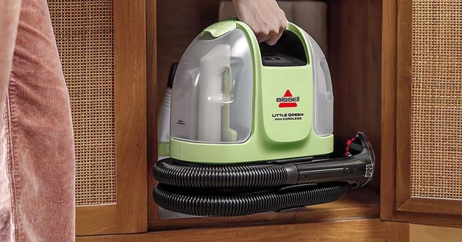 Bissell Cordless Little Green Mini Machine from $64.98 Shipped (Reg. $130)