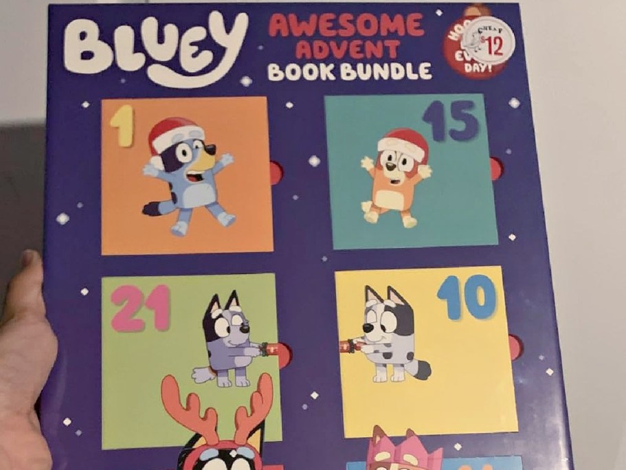 Bluey Awesome Advent Calendar Book Bundle Just $14.99 on Amazon & Walmart.com (Reg. $30)